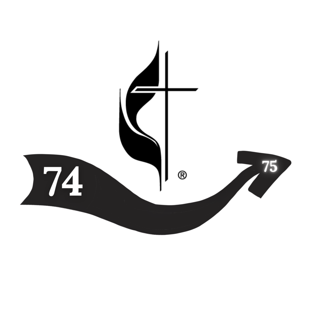 SJUMC 74th Founding Anniversary logo